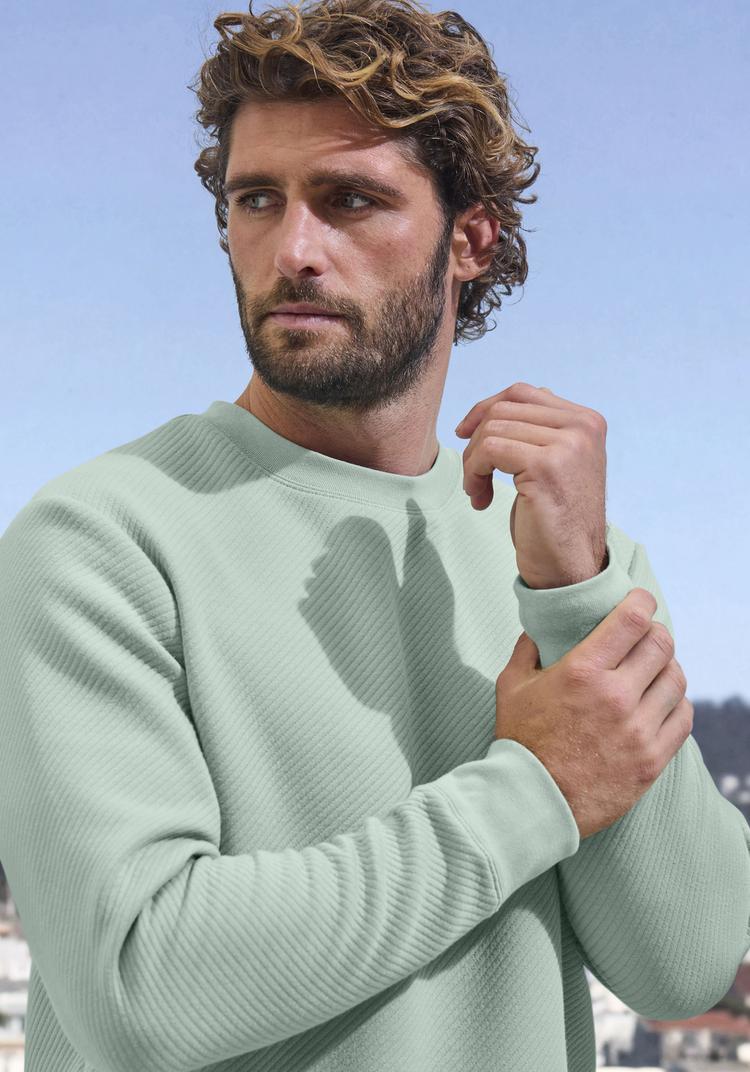 John Devin John Devin Sweatshirt Sweatshirt Herren - mint - 1 | SportScheck