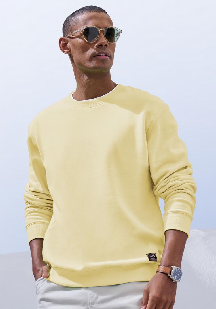 John Devin John Devin Sweatshirt Sweatshirt Herren - gelb - 1 | SportScheck