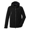 KILLTEC Funktionsjacke mit Kapuze Funktionsjacke Herren - Schwarz0110