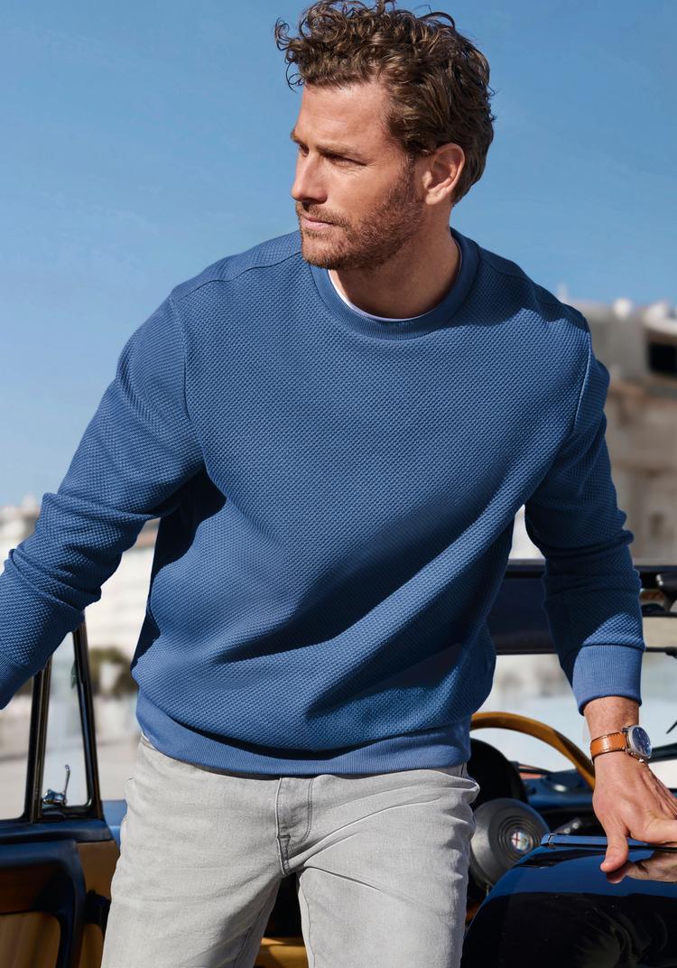 John Devin John Devin Sweatshirt Sweatshirt Herren - blau - 0 | SportScheck