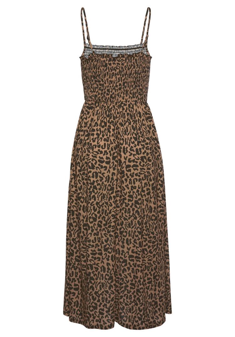Buffalo Buffalo Midikleid Kleid Damen - leo-bedruckt - 0 | SportScheck