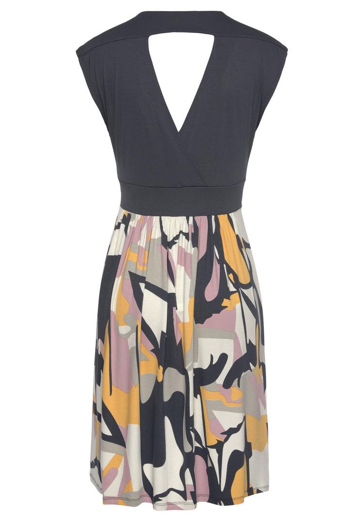 Lascana Lascana Sommerkleid Tr&auml;gerkleid Damen - bunt - 0 | SportScheck
