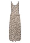 Vivance Midikleid Kleid Damen - beige-bedruckt