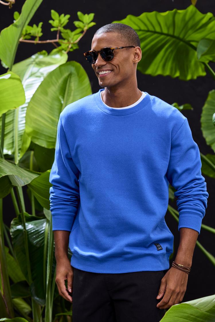 John Devin John Devin Sweatshirt Sweatshirt Herren - blau - 0 | SportScheck
