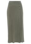 Buffalo Midirock Maxirock Damen - khaki
