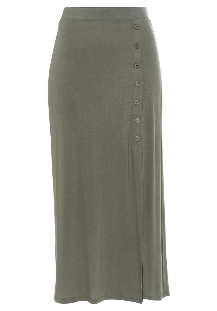Buffalo Buffalo Midirock Maxirock Damen - khaki - 0 | SportScheck