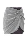 LSCN by Lascana Strandrock Maxirock Damen - anthrazit-silberfarben