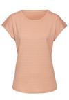 Vivance Kurzarmshirt T-Shirt Damen - peach
