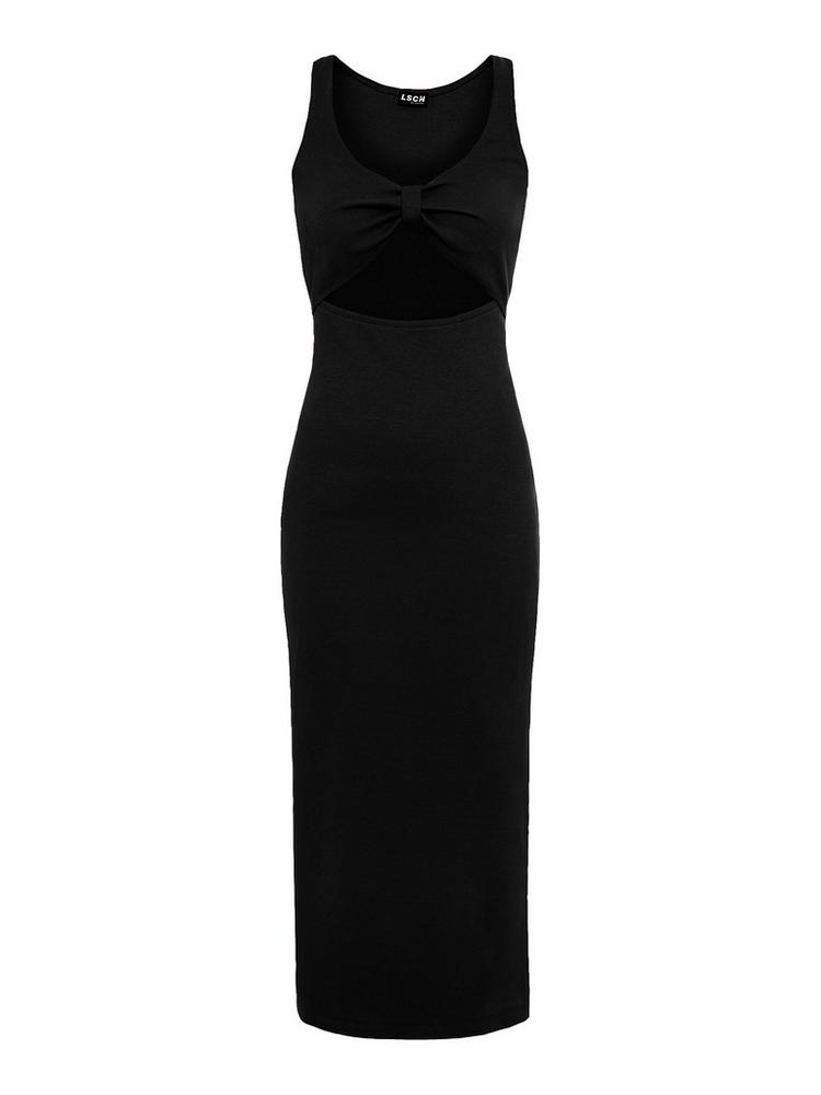 LSCN by Lascana LSCN by Lascana Midikleid Kleid Damen - schwarz - 0 | SportScheck