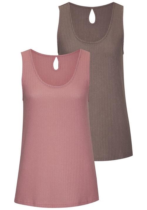 Vivance Tr&auml;gertop Shirt Doppelpack Damen