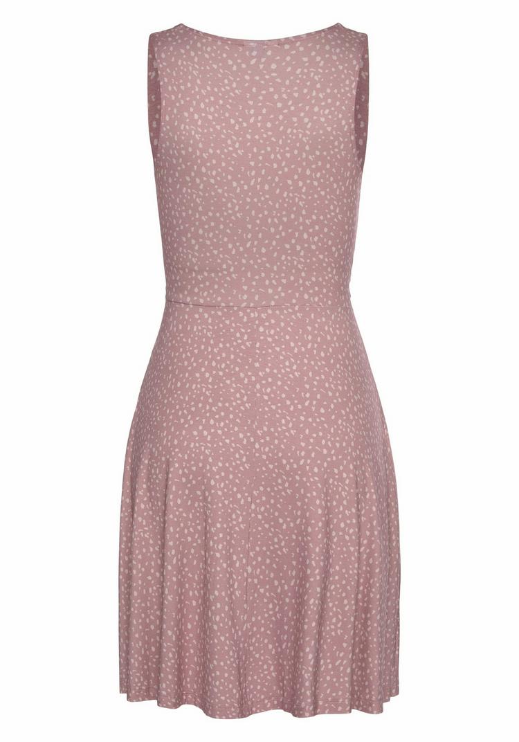 Vivance Vivance Jerseykleid Jerseykleid Damen - rose-mauve-bedruckt - 0 | SportScheck