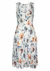 Vivance Jerseykleid Jerseykleid Damen - grau-meliert-bedruckt
