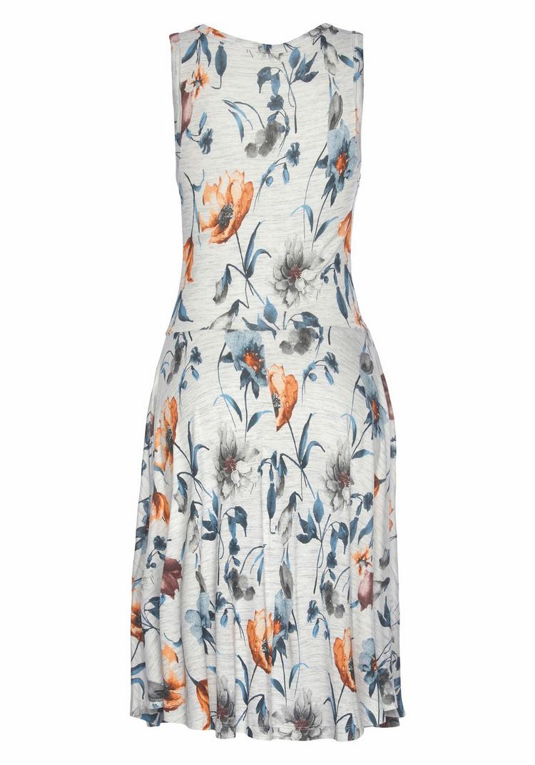 Vivance Vivance Jerseykleid Jerseykleid Damen - grau-meliert-bedruckt - 0 | SportScheck