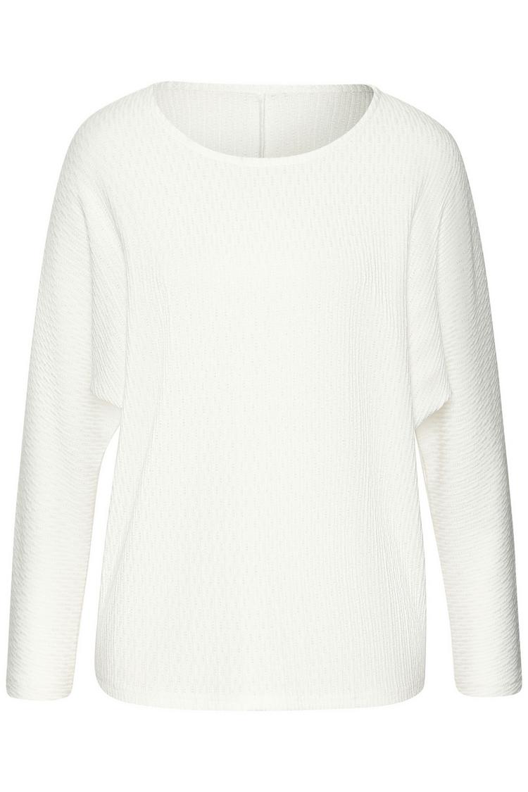 Vivance Vivance Langarmshirt Langarmshirt Damen - creme - schwarz - 0 | SportScheck
