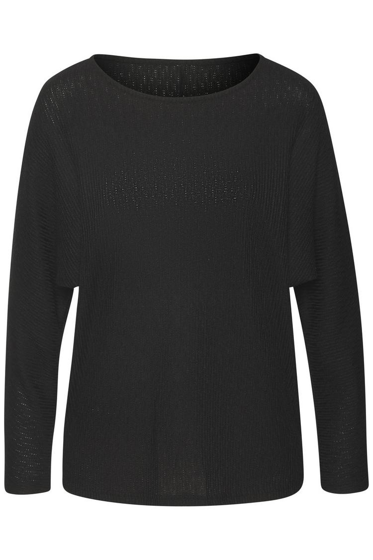 Vivance Vivance Langarmshirt Langarmshirt Damen - creme - schwarz - 1 | SportScheck