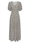 Vivance Maxikleid Maxikleid Damen - grau-bedruckt