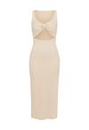 LSCN by Lascana Midikleid Kleid Damen - creme