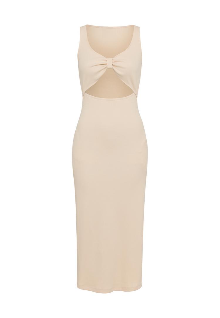 LSCN by Lascana LSCN by Lascana Midikleid Kleid Damen - creme - 0 | SportScheck