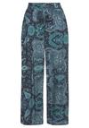 Vivance Palazzohose Stoffhose Damen - blau