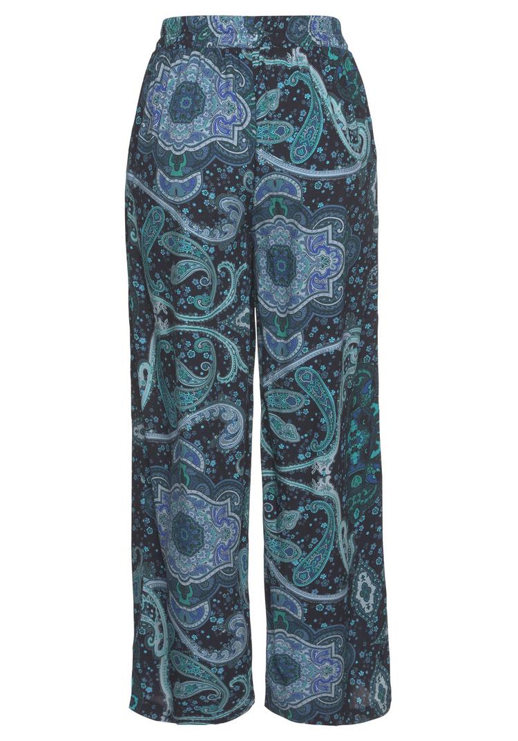 Vivance Vivance Palazzohose Stoffhose Damen - blau - 0 | SportScheck