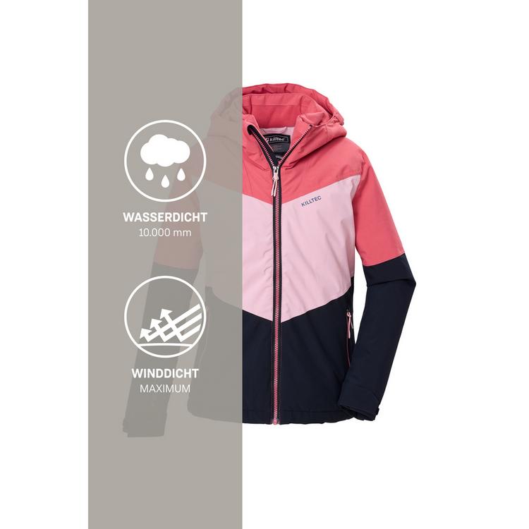 KILLTEC KILLTEC Funktionsjacke mit Kapuze Softshelljacke Kinder - Beere381 - 4 | SportScheck