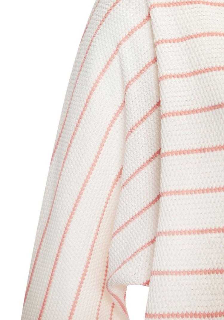 Vivance Vivance 3/4-Arm-Shirt Longshirt Damen - wei&szlig;, apricot - 0 | SportScheck