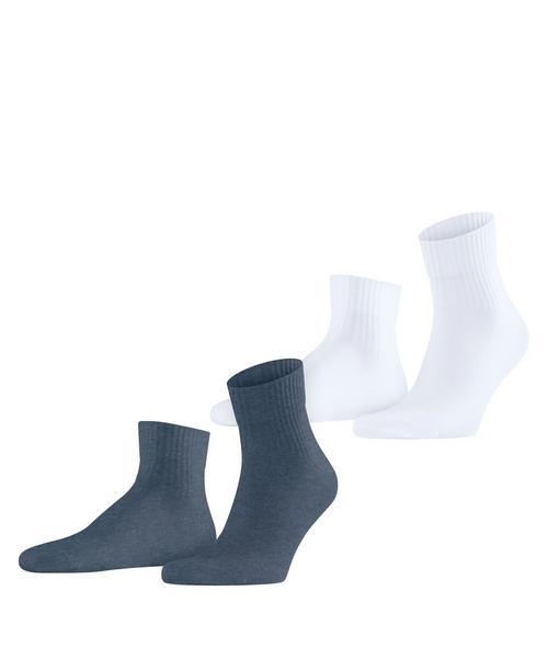 ESPRIT Plain Rib 2-Pack Socken Herren