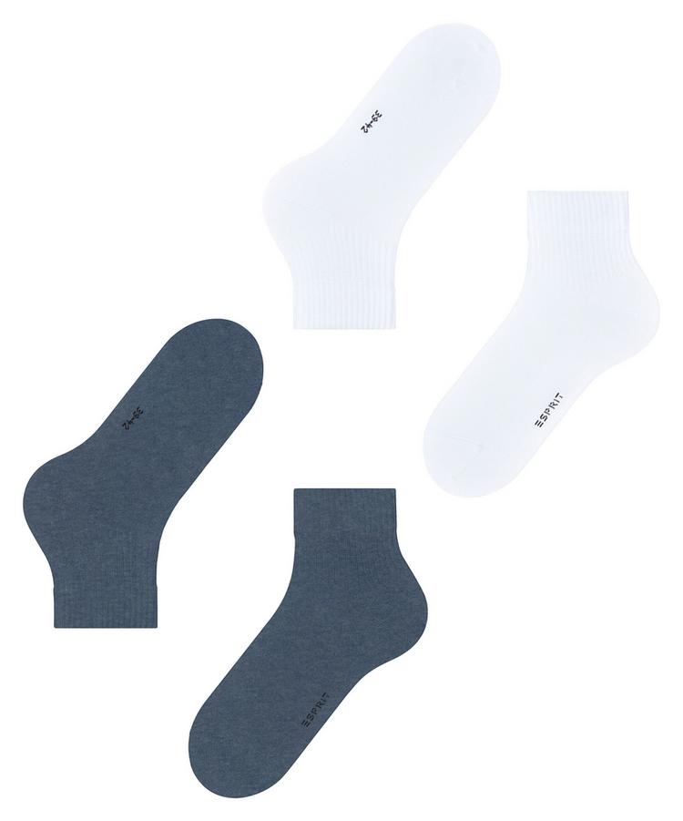 ESPRIT ESPRIT Plain Rib 2-Pack Socken Herren - sortiment (0030) - 2 | SportScheck