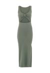 LSCN by Lascana Midikleid Kleid Damen - khaki