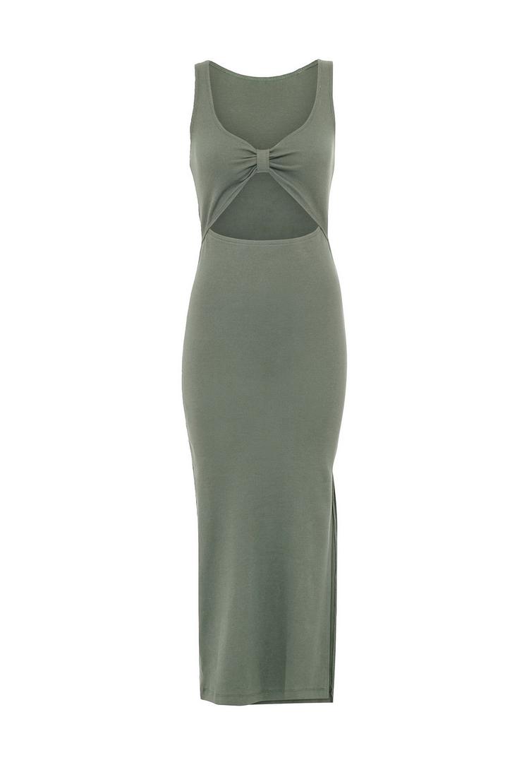 LSCN by Lascana LSCN by Lascana Midikleid Kleid Damen - khaki - 0 | SportScheck