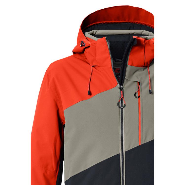 KILLTEC KILLTEC Funktionsjacke mit abzippbarer Kapuze Skijacke Herren - Orange5020 - 1 | SportScheck