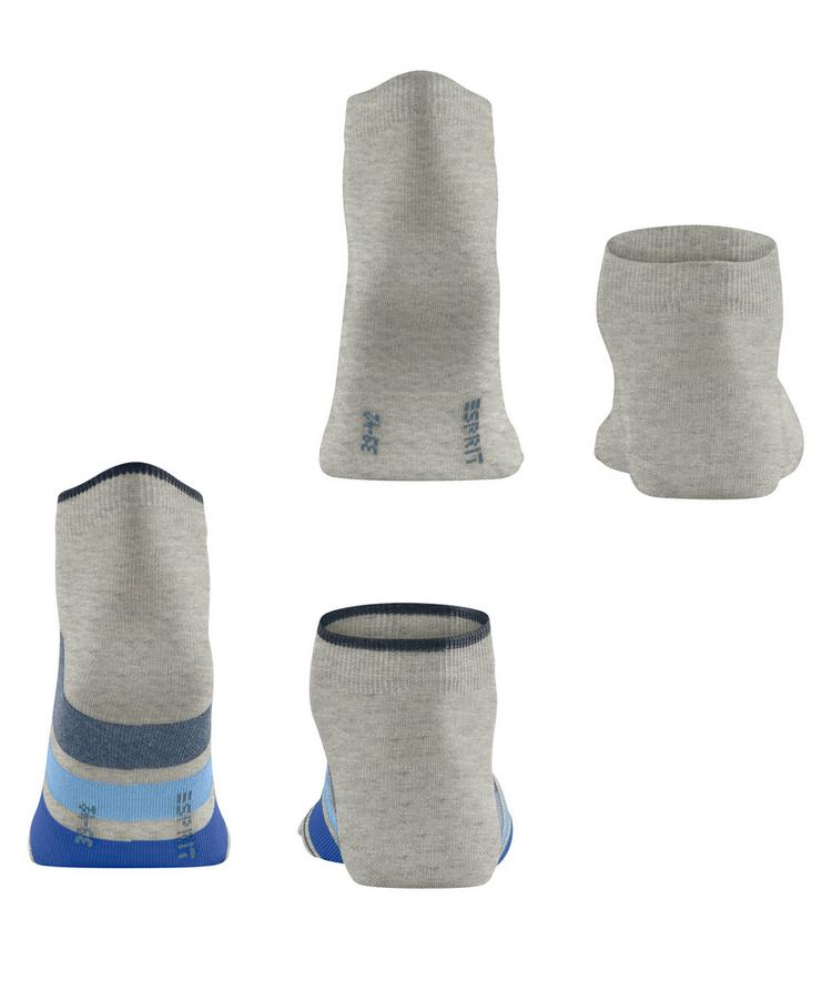 ESPRIT ESPRIT Fresh Stripe SN  2-Pack Socken Herren - storm grey (3820) - 0 | SportScheck