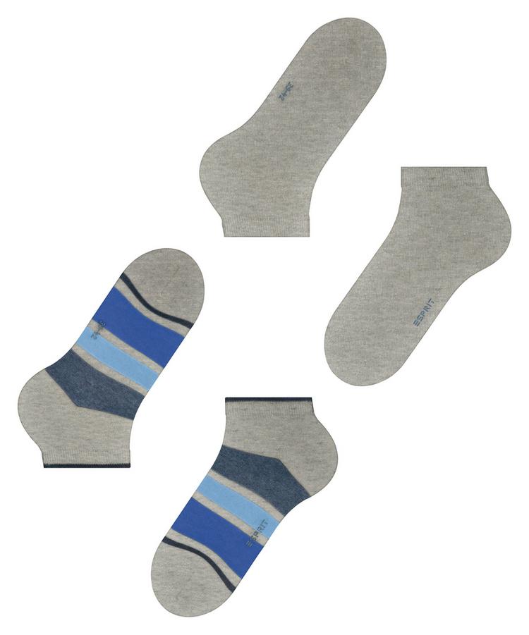 ESPRIT ESPRIT Fresh Stripe SN  2-Pack Socken Herren - storm grey (3820) - 2 | SportScheck