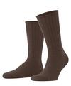 ESPRIT Rib Boot Socken Herren - chocolate (5272)
