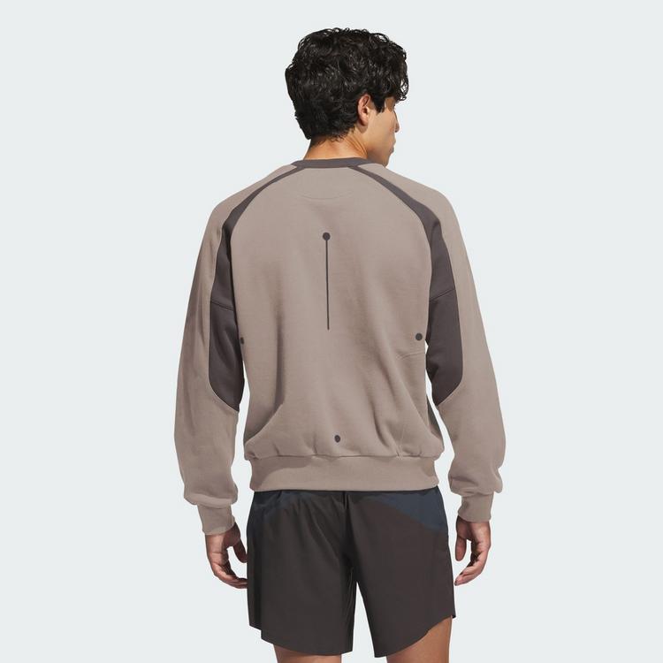 adidas adidas adidas Running x Hermanos Koumori Sweatshirt - Wonder Beige / Charcoal - 1 | SportScheck