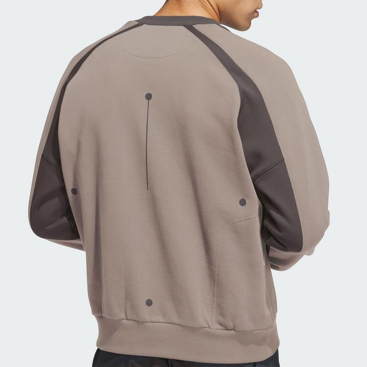 adidas adidas adidas Running x Hermanos Koumori Sweatshirt - Wonder Beige / Charcoal - 1 | SportScheck