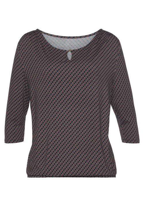 Vivance by Lascana 3/4-Arm-Shirt Longshirt Damen
