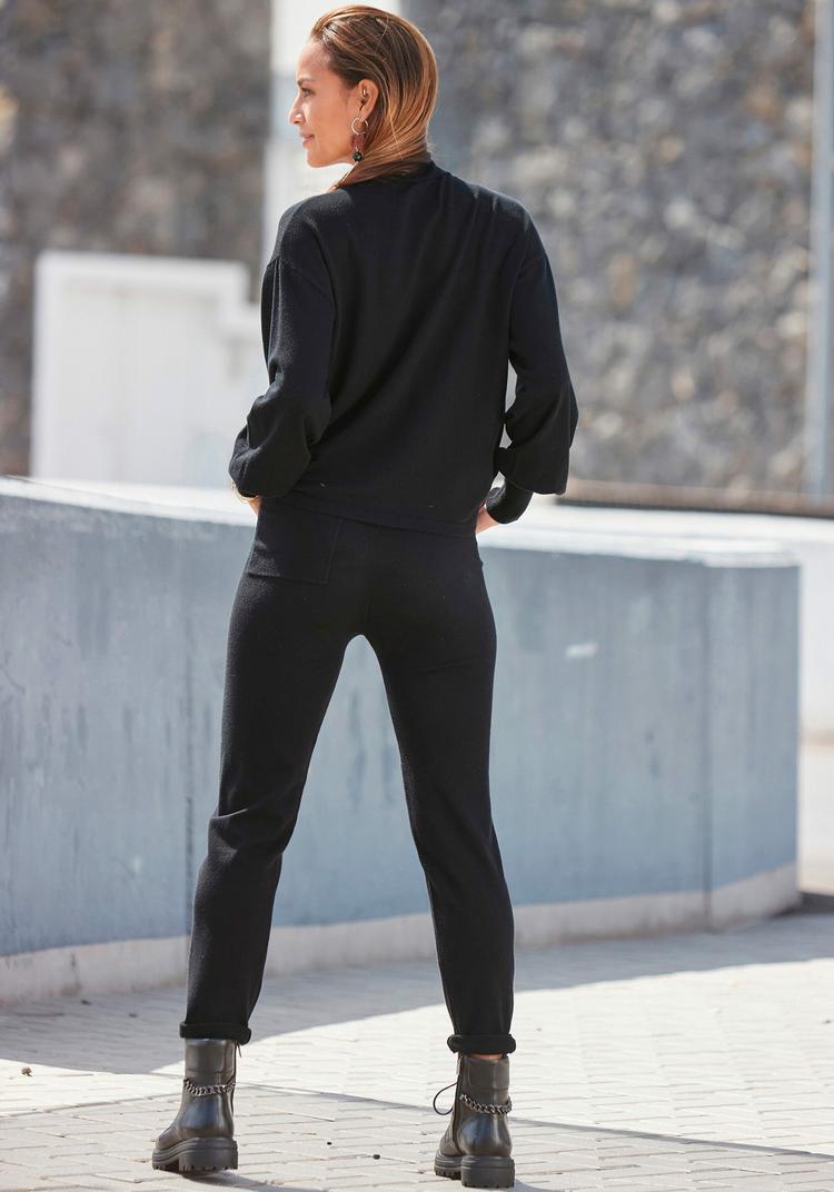Lascana Lascana Strickpullover Strickpullover Damen - schwarz - 2 | SportScheck