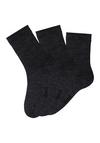 Bench Socken Socken Damen - 3x anthrazit