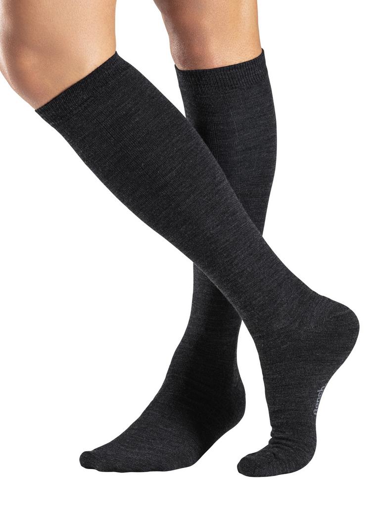 Bench Bench Kniestr&uuml;mpfe Socken Herren - 3x anthrazit - 1 | SportScheck