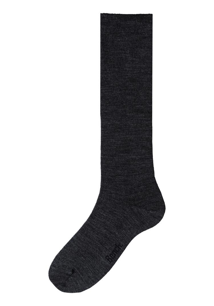 Bench Bench Kniestr&uuml;mpfe Socken Herren - 3x anthrazit - 3 | SportScheck