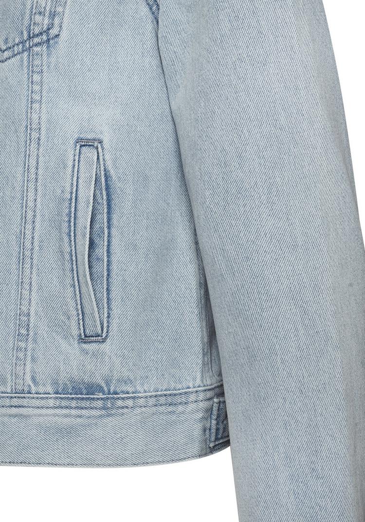 Lascana Lascana Jeansjacke Jeansjacke Damen - light blue washed - 2 | SportScheck