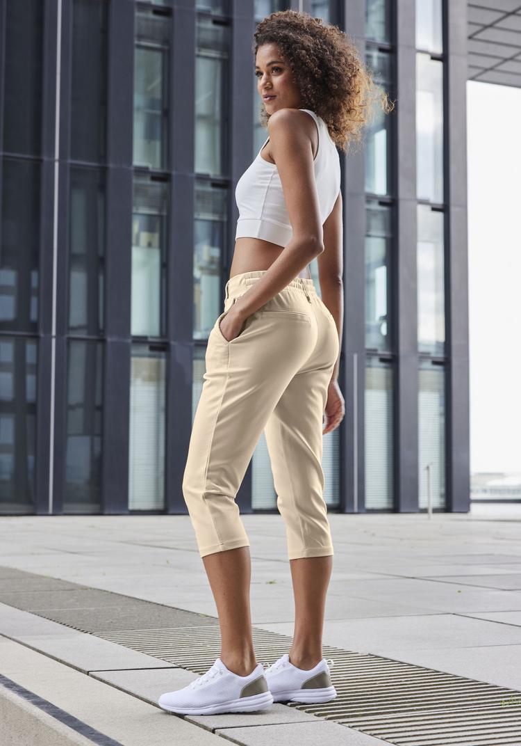 Lascana Lascana Caprileggings Tights Damen - sand - 0 | SportScheck