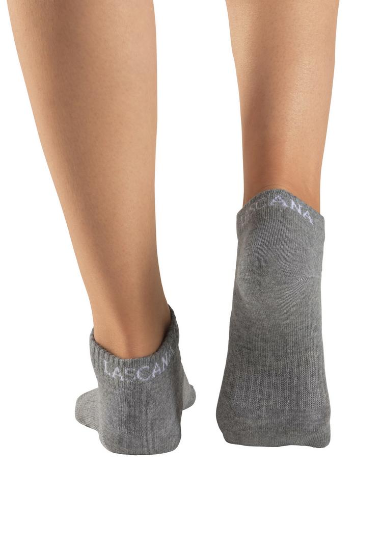 LASCANA Active LASCANA Active Sneakersocken Socken Damen - 2x schwarz, 2x mint, 2x grau meliert - 0 | SportScheck