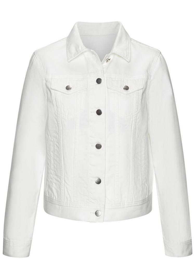Lascana Lascana Jeansjacke Jeansjacke Damen - wei&szlig; - 0 | SportScheck
