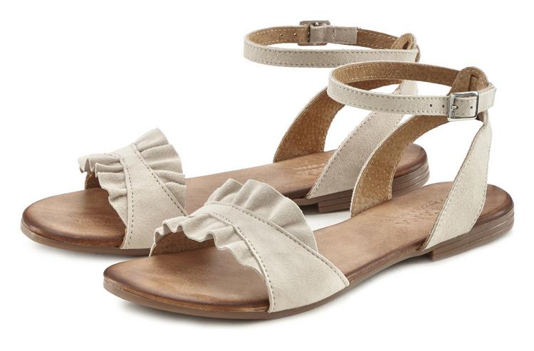 Lascana Lascana Sandale Sandalen Damen - beige - 0 | SportScheck