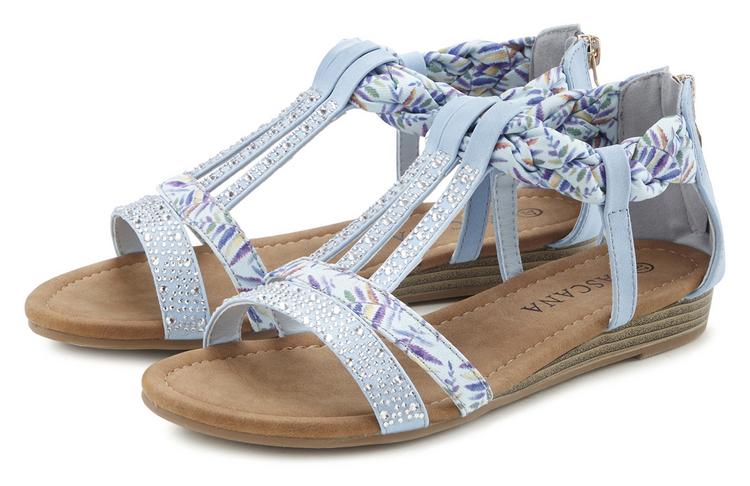 Lascana Lascana Sandale Sandalen Damen - hellblau - 0 | SportScheck