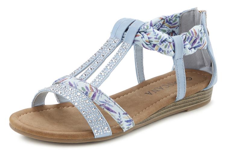 Lascana Lascana Sandale Sandalen Damen - hellblau - 4 | SportScheck