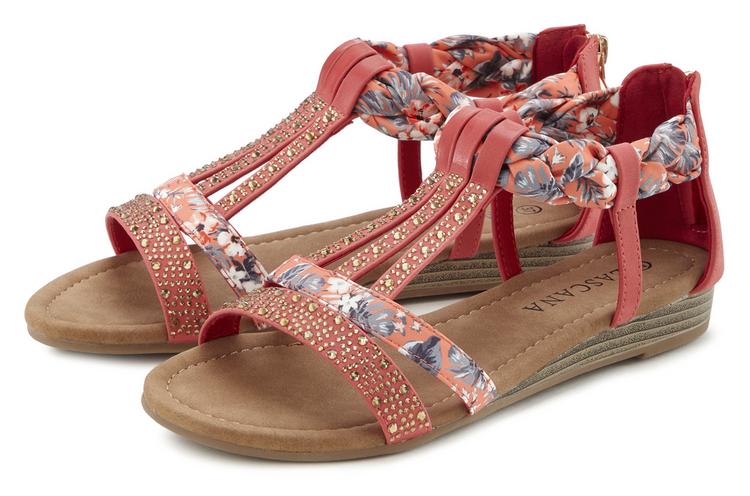 Lascana Lascana Sandale Sandalen Damen - rot - 0 | SportScheck