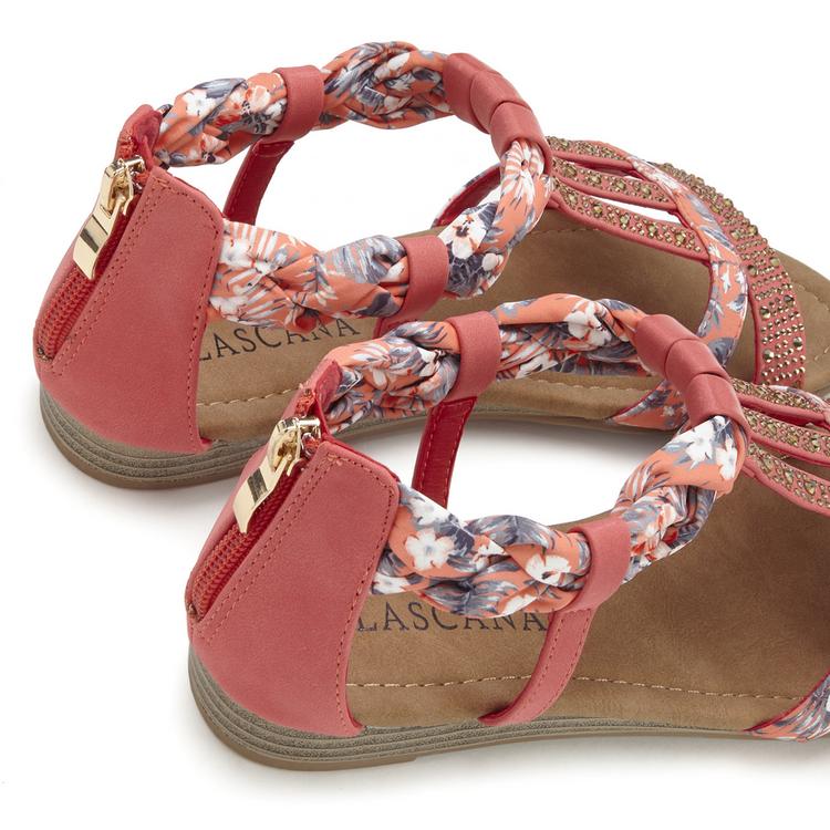 Lascana Lascana Sandale Sandalen Damen - rot - 1 | SportScheck